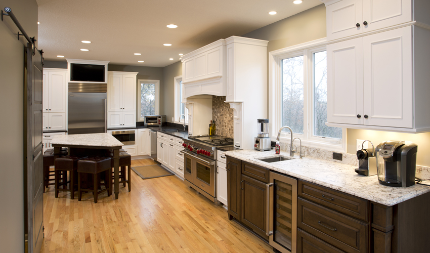 Upscale major white kitchen remodel