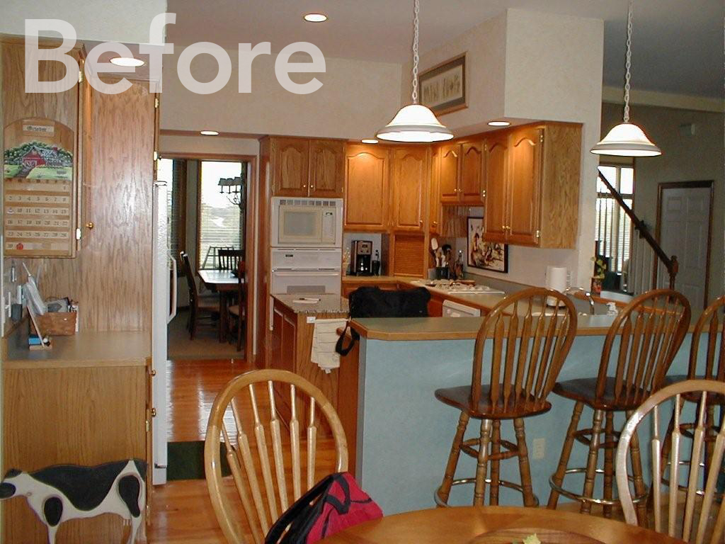 Before full kitchen remodel 