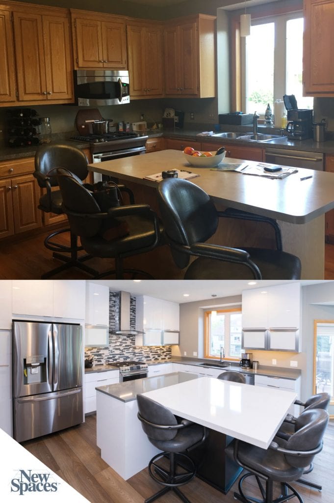 before and after kitchen 